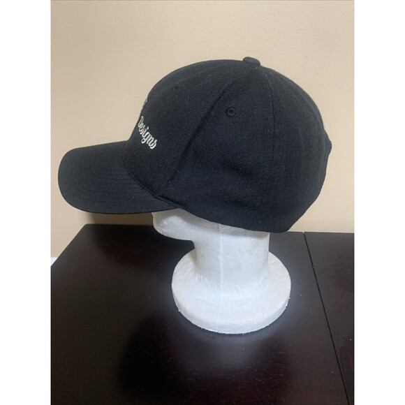 Grisham Designs Bearded Man Hat Black Snapback The Classics brand - Picture 2 of 6